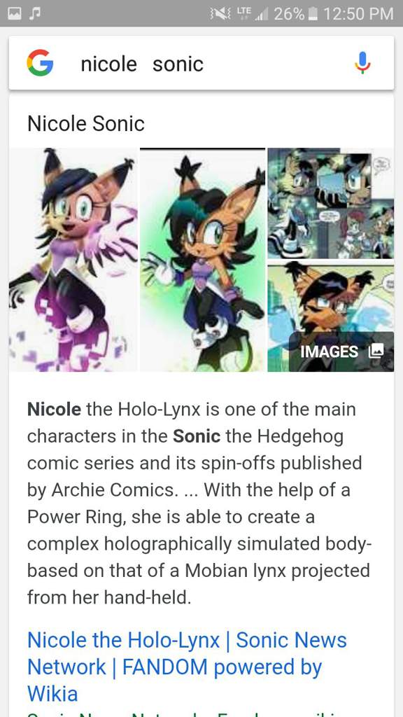nicole the hedgehog