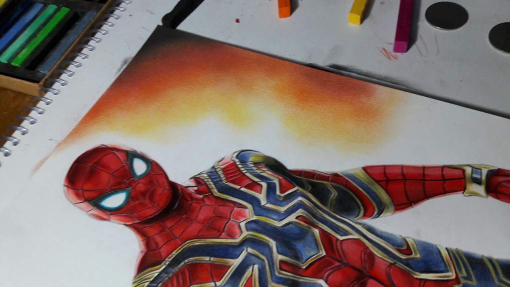 Dibujo realista del Iron Spider | •Arte Amino• Amino