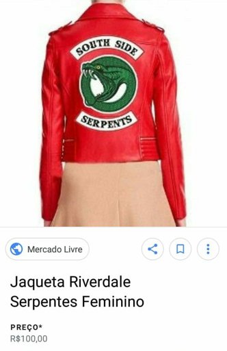 jaqueta vermelha de riverdale