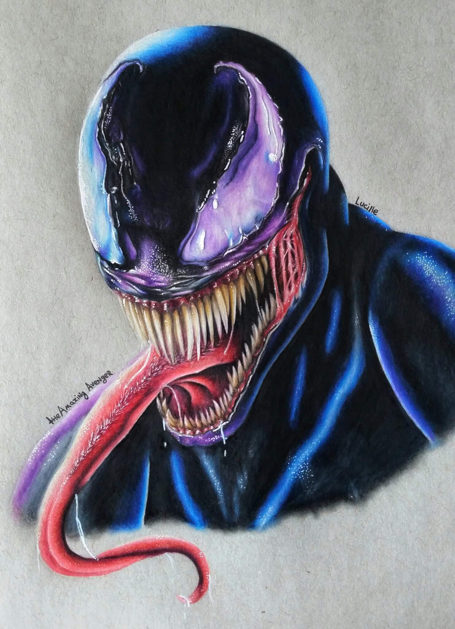 Venom Pencil Sketch