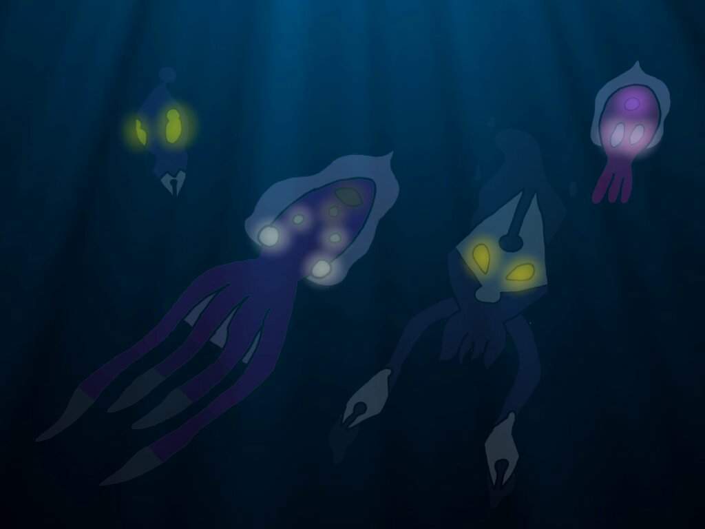 Deep sea squid art! | .Fakemon. Amino