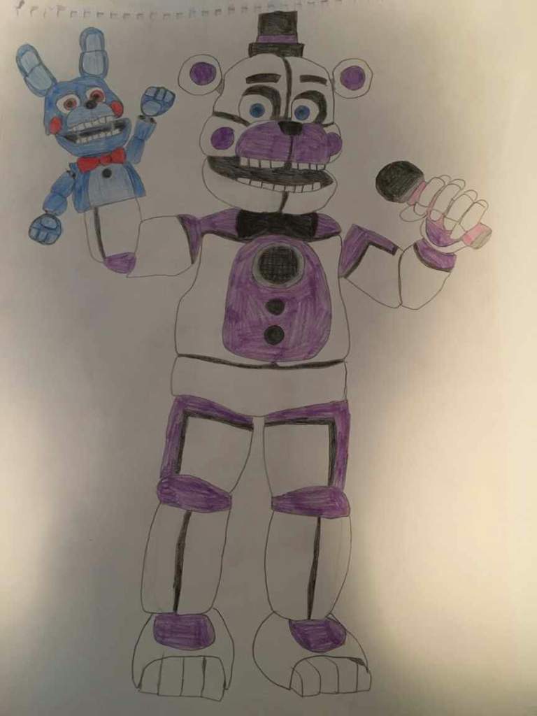 How To Draw Funtime Freddy From Five Nights At Freddy S Printable