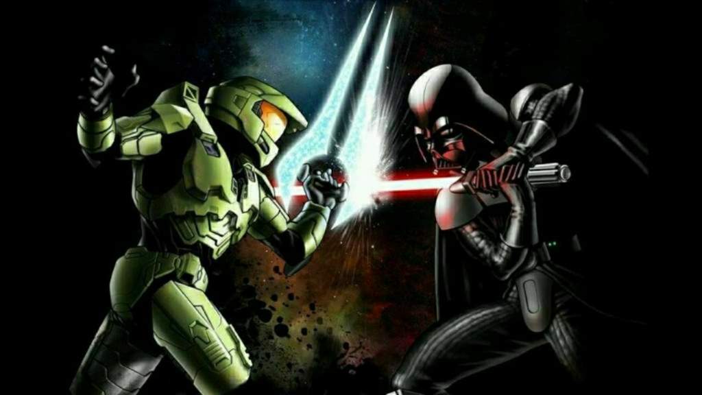 Master Chief vs Darth Vader.