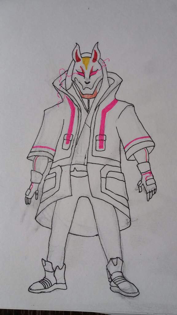 I drew drift | Fortnite: Battle Royale Armory Amino