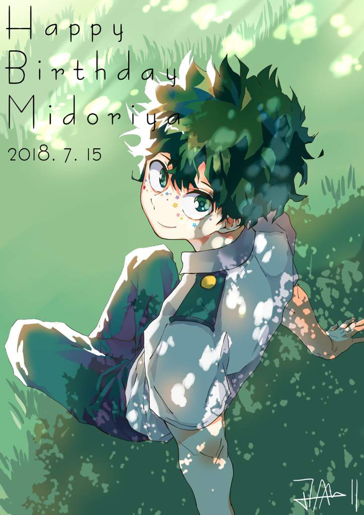 :::HAPPY BIRTHDAY DEKU::: | My Hero Academia Amino