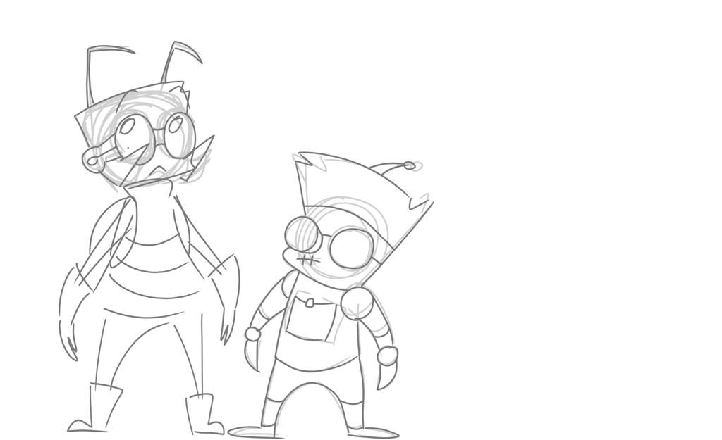 Invader Dendy and Gir K.O. | OK K.O. Let's Be Heroes Amino