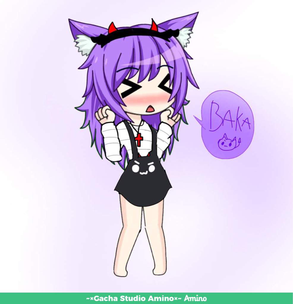 Chibi art trade i did :3 | Gacha ~ Amino