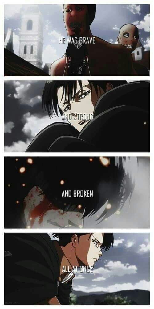 Featured image of post Levi Ackerman Quotes : Captain levi ackerman and his life were as far from the typical human experience as one could get.