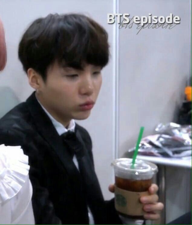 Bts Drinking Coffee