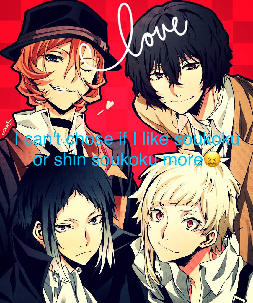 Soukoku x shin soukoku | Bungou Stray Dogs Amino