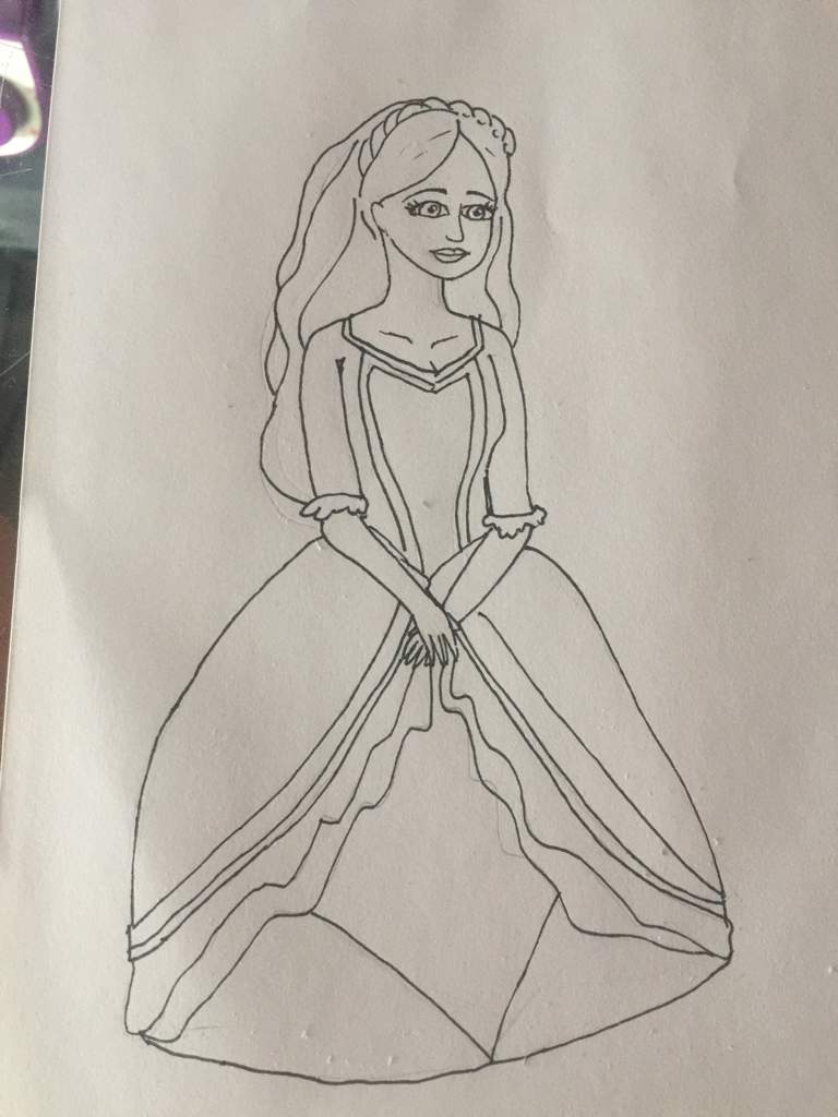 barbie princess drawings