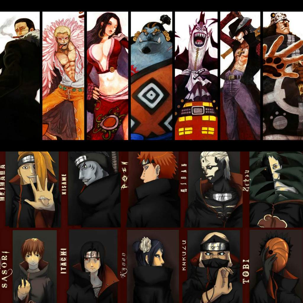 The Amazing Villian Groups Of One Piece And Naruto One Piece Amino