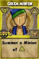wizard and minion idle unequipped items