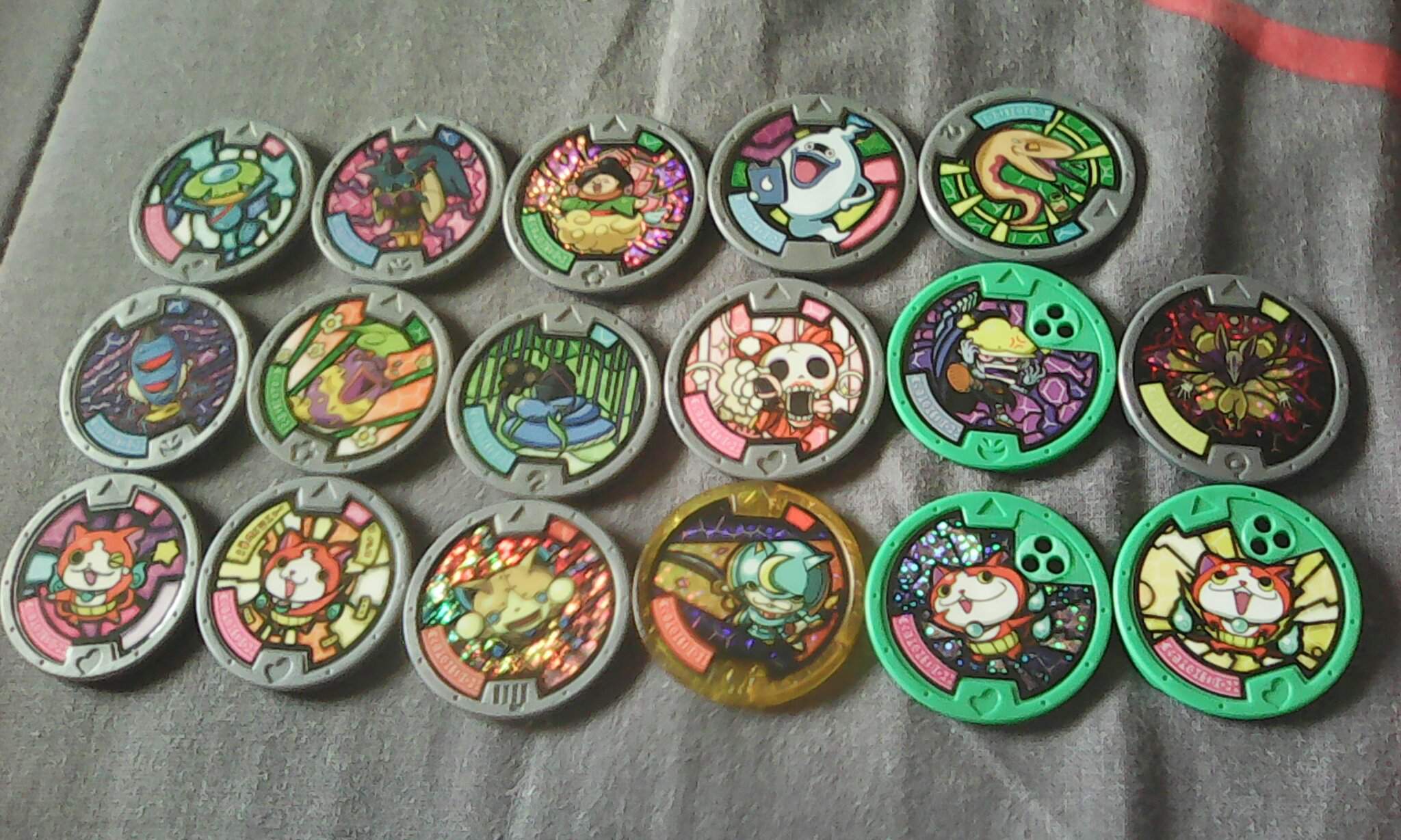 Toutes ma collection de médaillons yokai | Yo Kai Watch [Fr] Amino