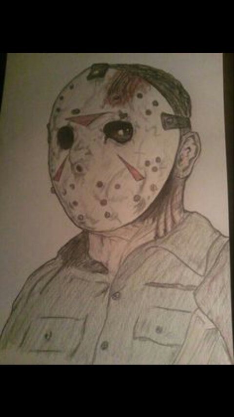 Jason part 4 Drawling | Friday the 13th: Franchise Amino