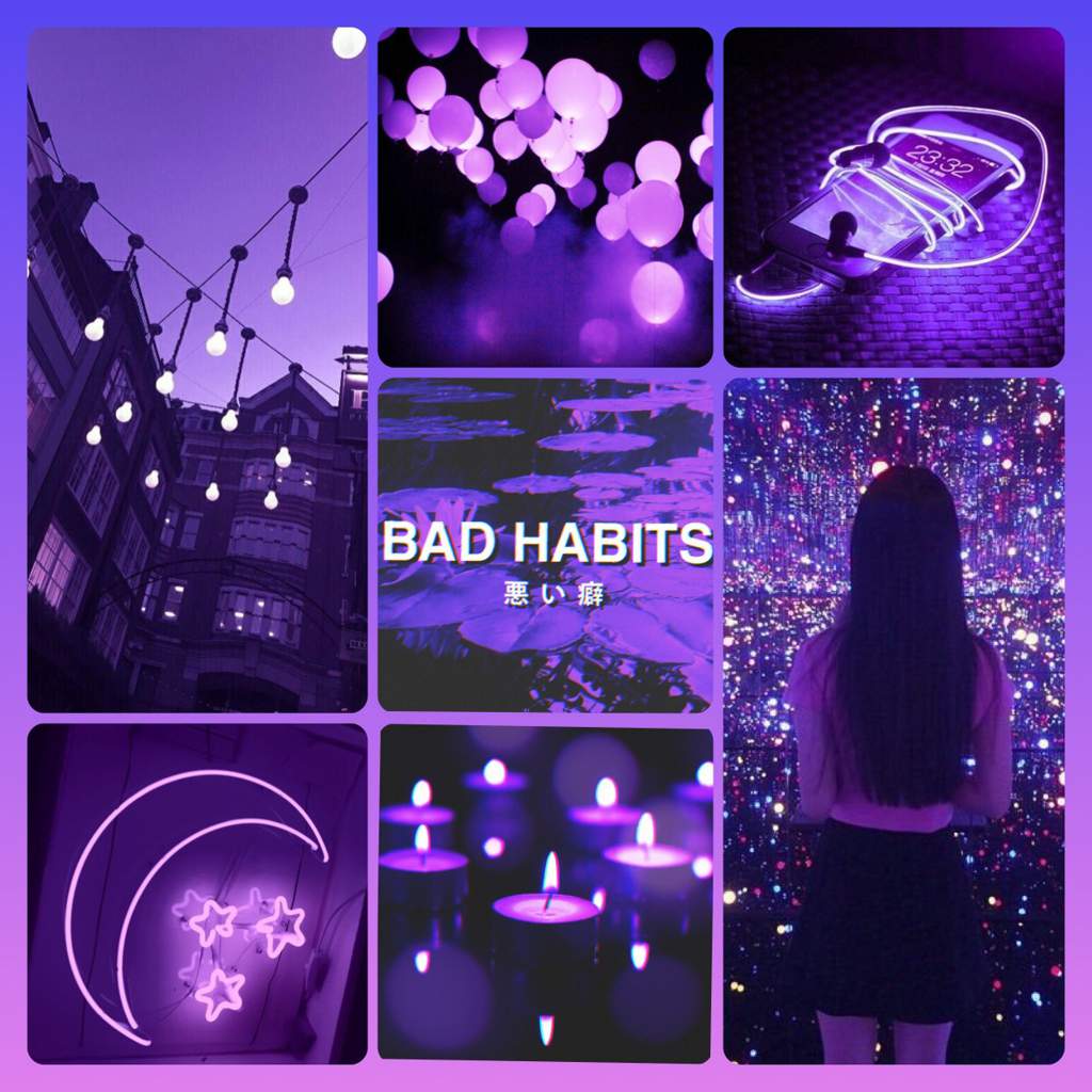 Purple Moodboard 