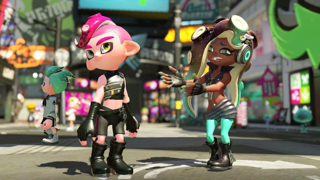 Agents 8 male & female with Pearl & Marina | Splatoon Amino