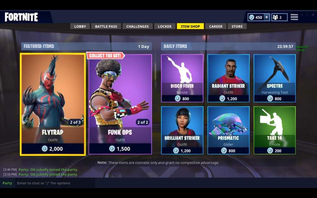 Fortnite Item shop July 16...My goal for this post is 4 likes