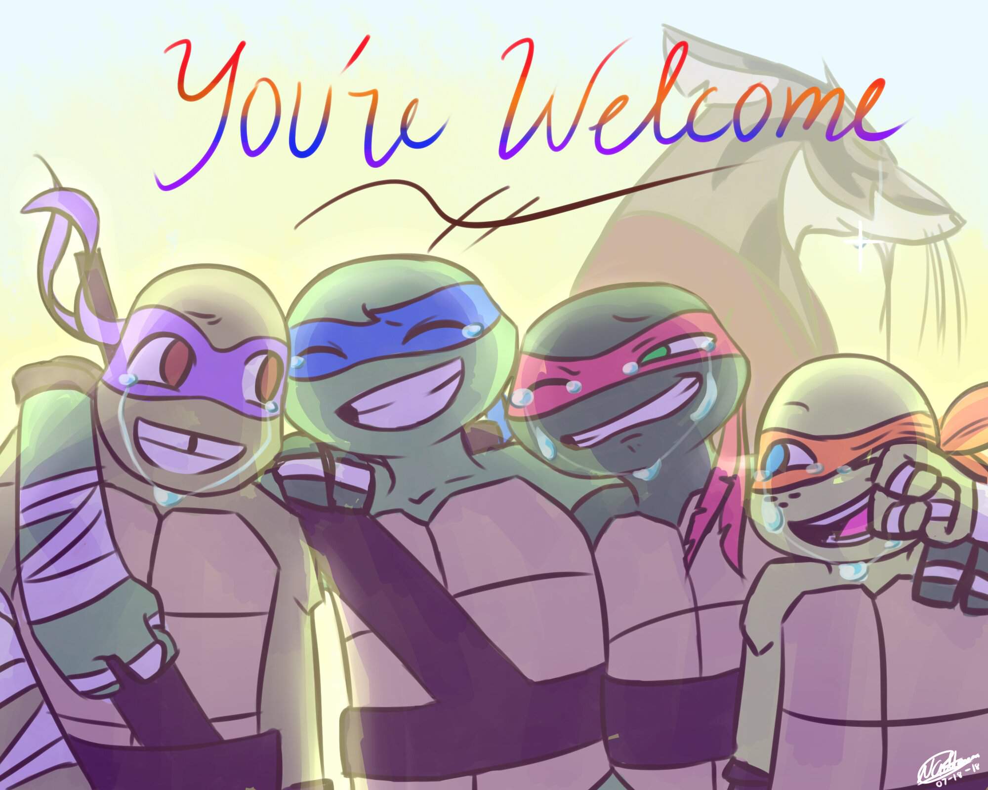 Thank you, TMNT 2012 | TMNT HQ Amino