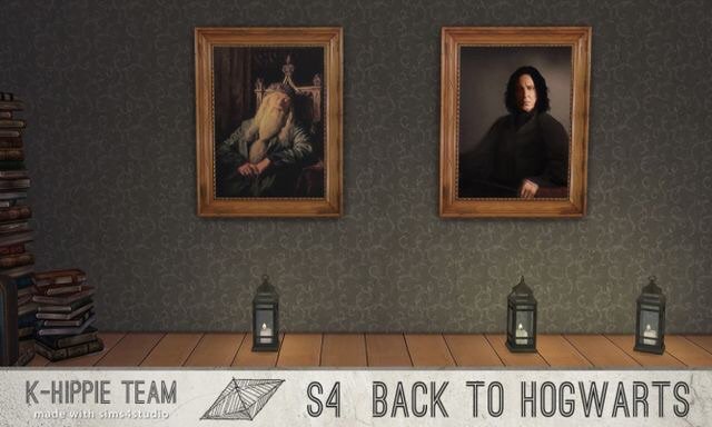 harry potter the sims 4 cc