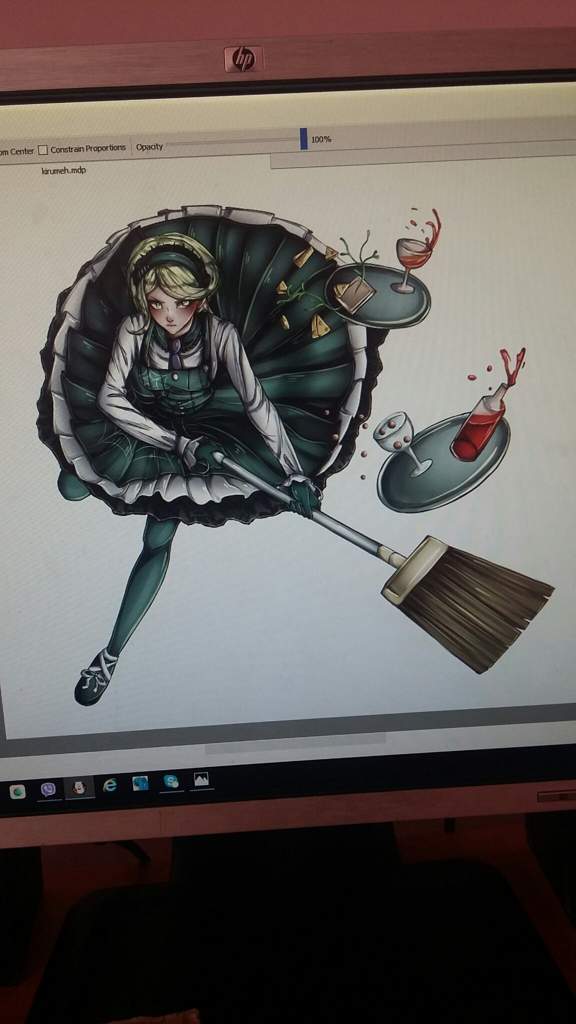 Kirumi Tojo Official Art Challenge Danganronpa Amino