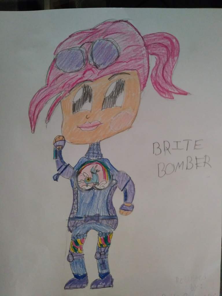 chibi brite bomber - chibi fortnite characters