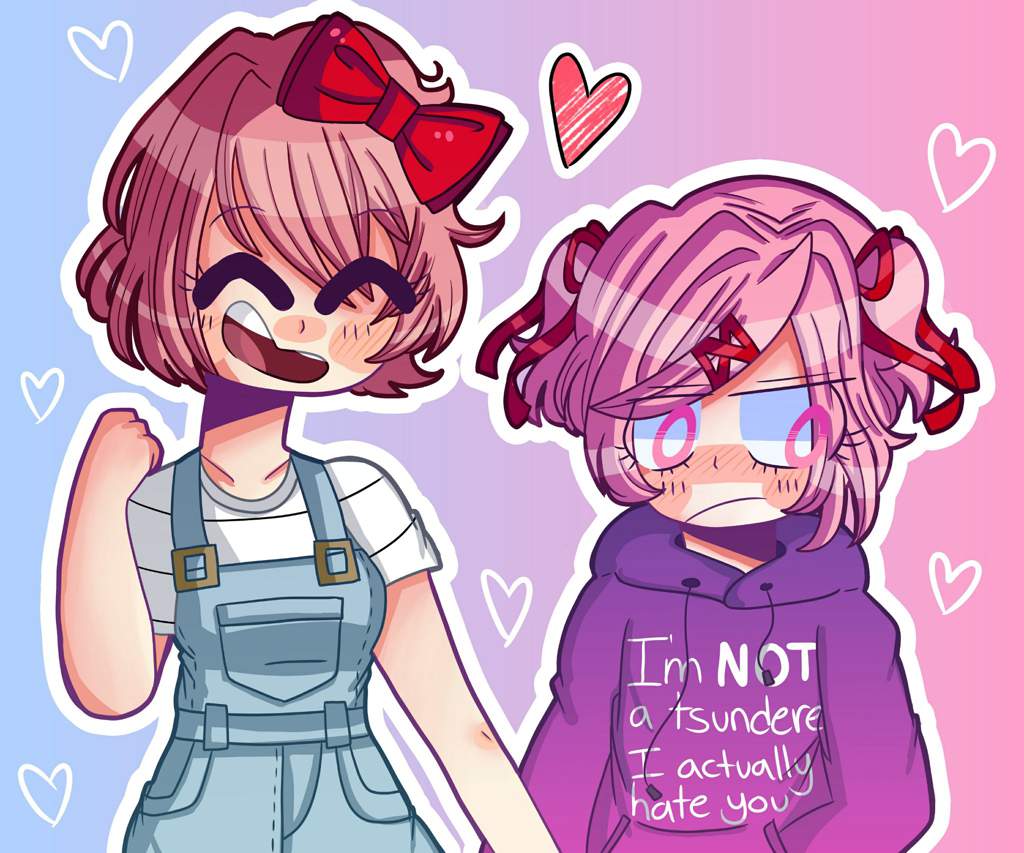 Casual Sayori x Natsuki owo | Doki Doki Literature Club! Amino