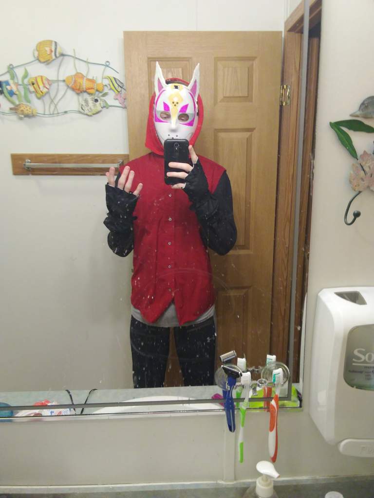 When you're almost finished making your drift cosplay ...