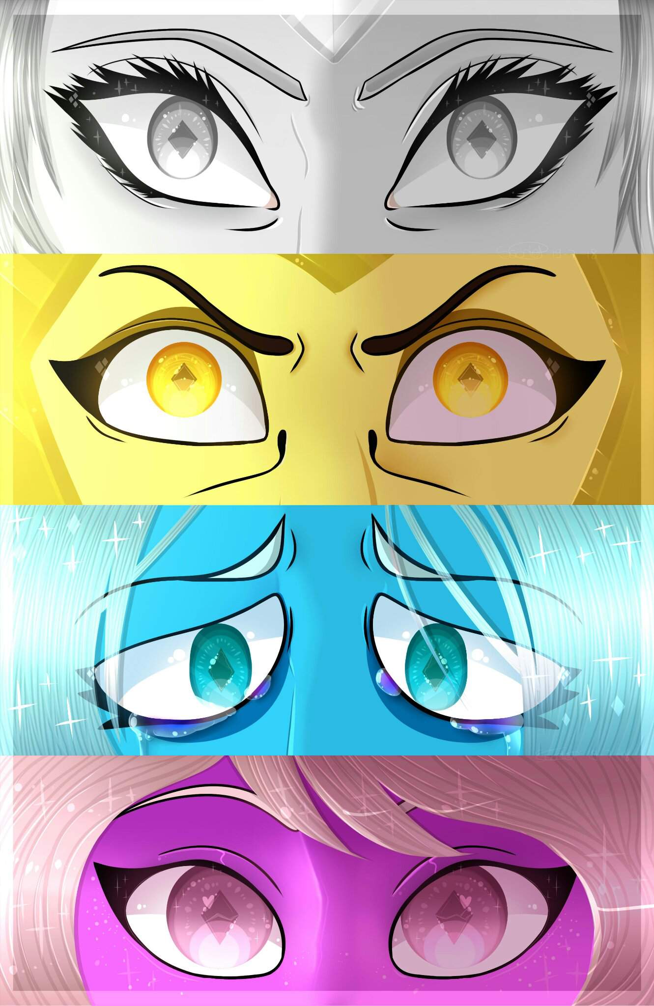 👀 Diamond Eyes 👀 | Steven Universe Amino