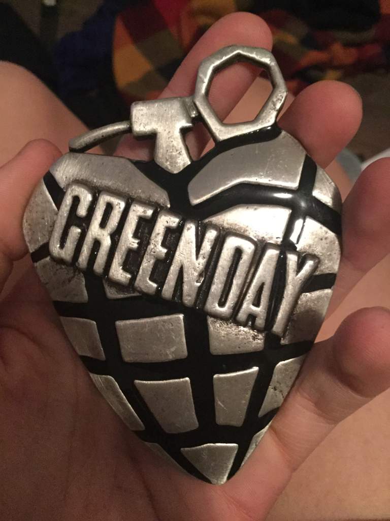 green day belt buckle