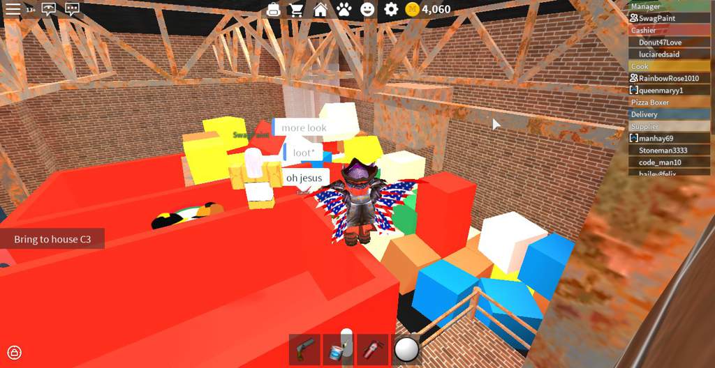 Trolling In Work At A Pizza Place Roblox Amino
