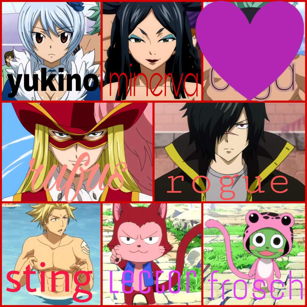 Choose Your Least Favorite Sabertooth Member Part 2 Fairy Tail Amino