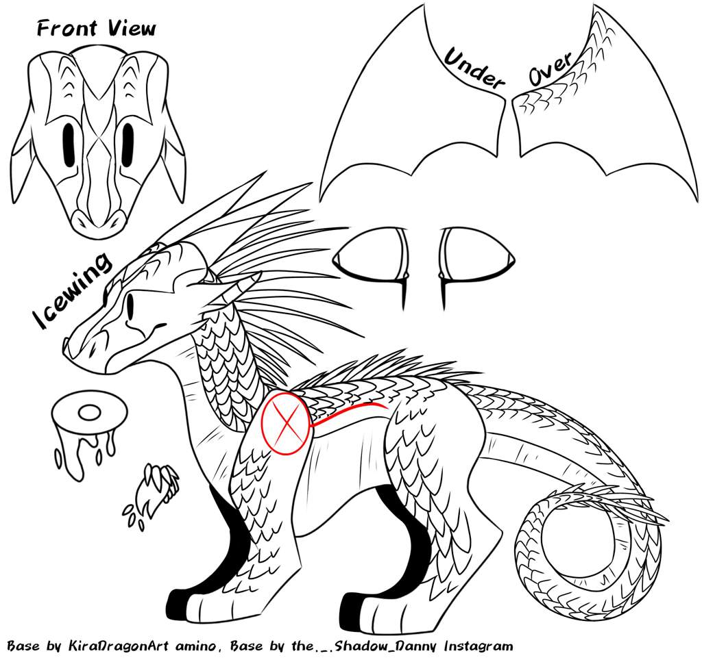 « 🌿 F2U WINGS OF FIRE BASES + BLANK BASE 🌿» | Wings Of Fire Amino