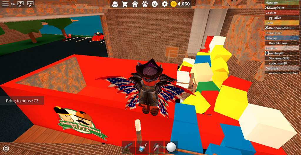Roblox Work At A Pizza Place Snowball