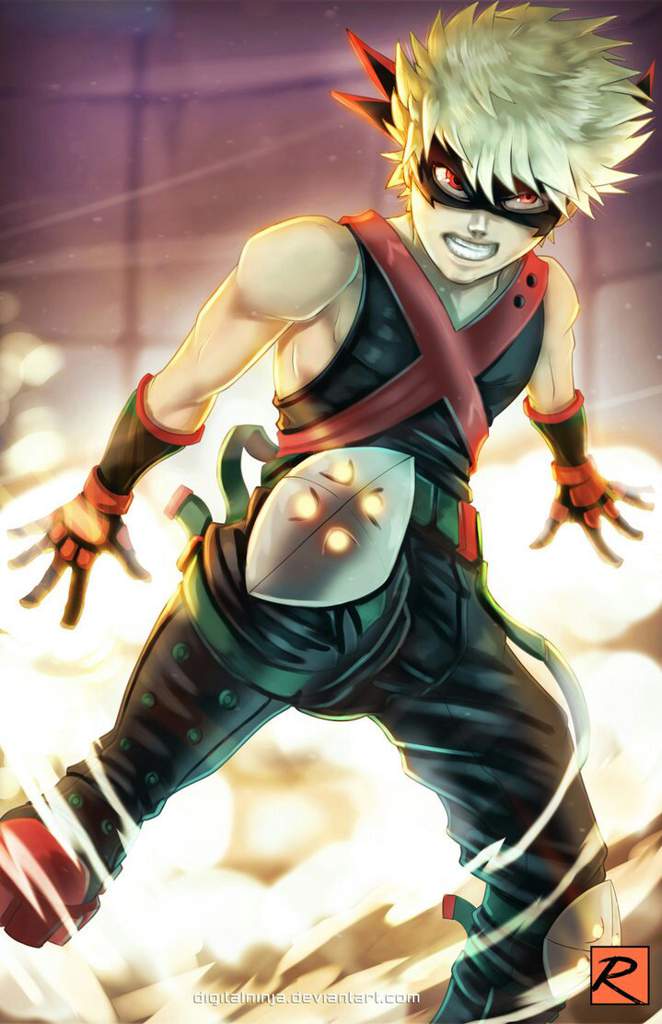 MHA Fanart #3 : Bakugo....But cooler | My Hero Academia Amino