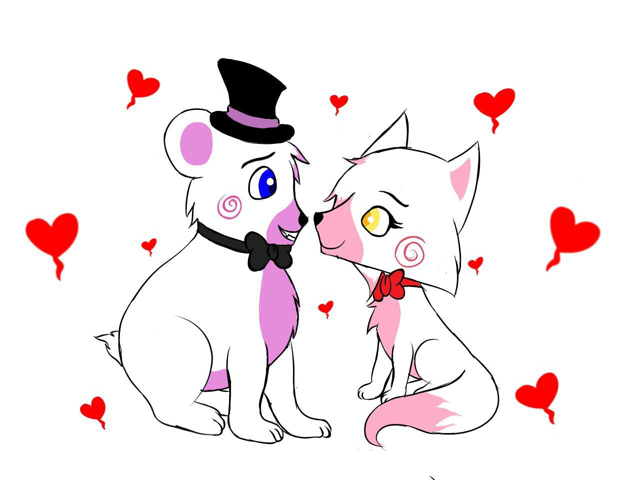 F.Freddy X F.Foxy | Shipps Fnaf Amino Amino