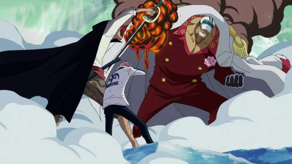 dans quel episode mihawk rencontre shanks