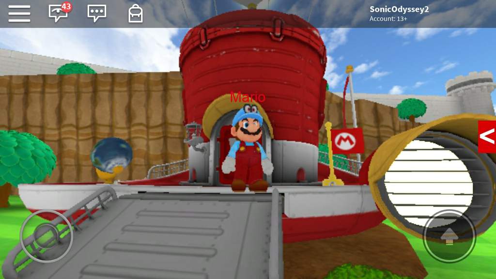 Hey Super Mario Odyssey In Roblox Mario Amino - roblox mario rp game