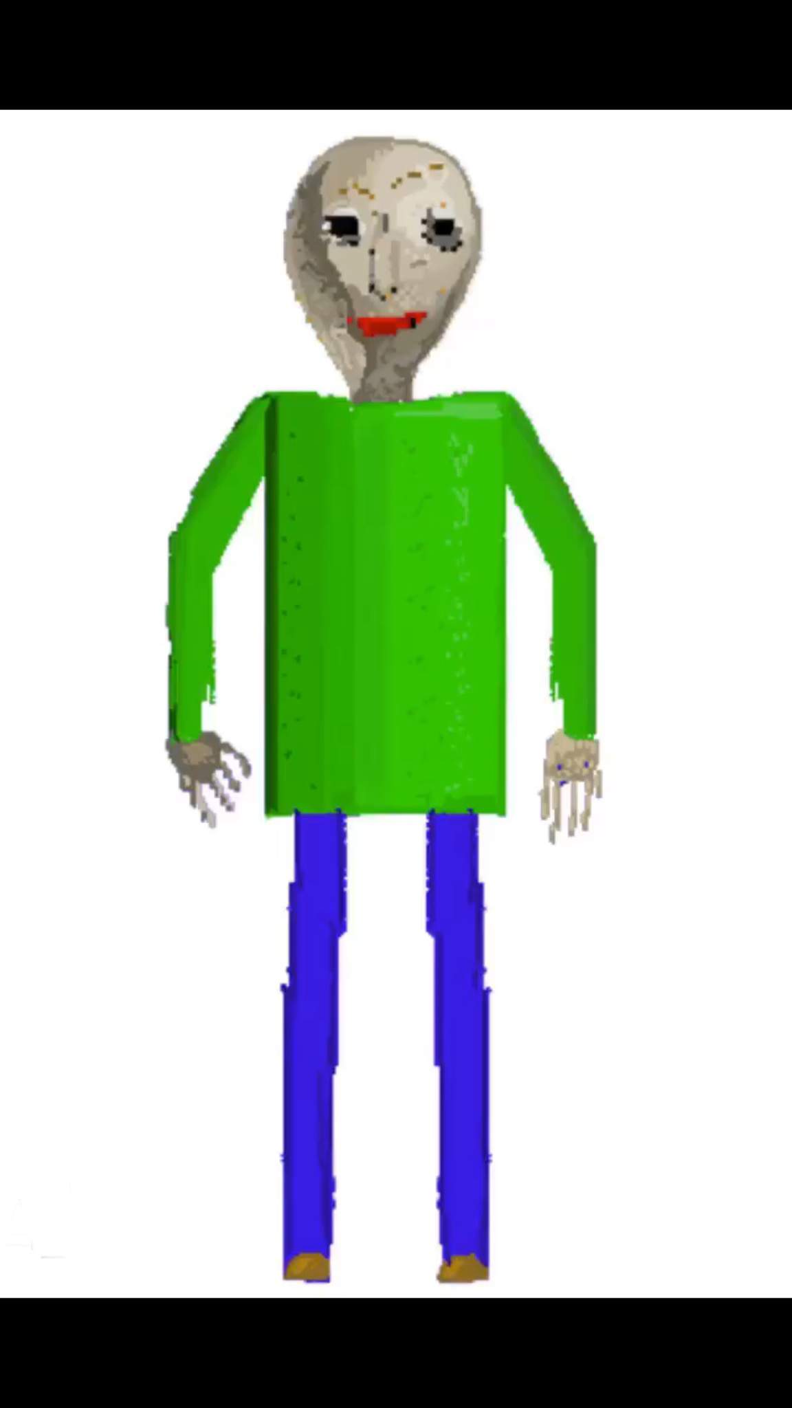 Baldi Basics Pixel Art - Baldi | Baldi's Basics Amino