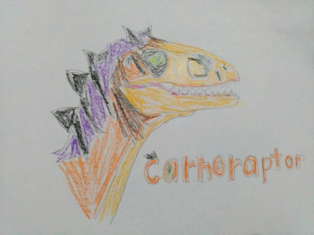 carnoraptor coloring page