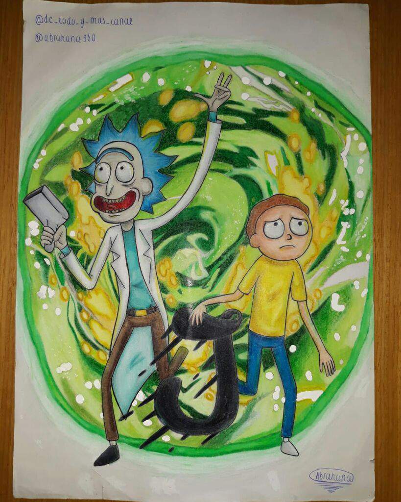 Dibujo de Rick y Morty | DibujArte Amino