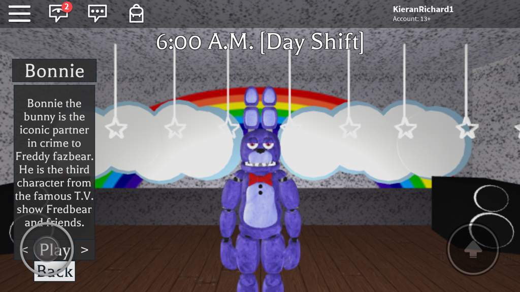 New Roblox Game About Fnaf Heres Two Characters Five - 