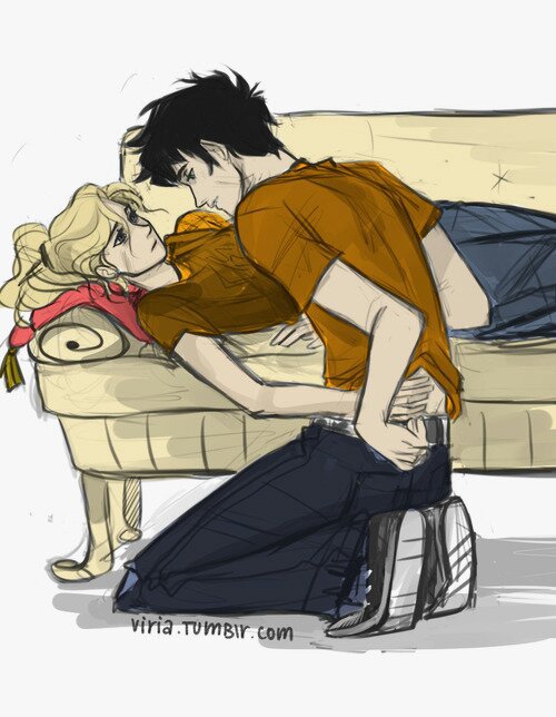 The work Annabeth did to find Percy when he and Jason switched camps sorta ...