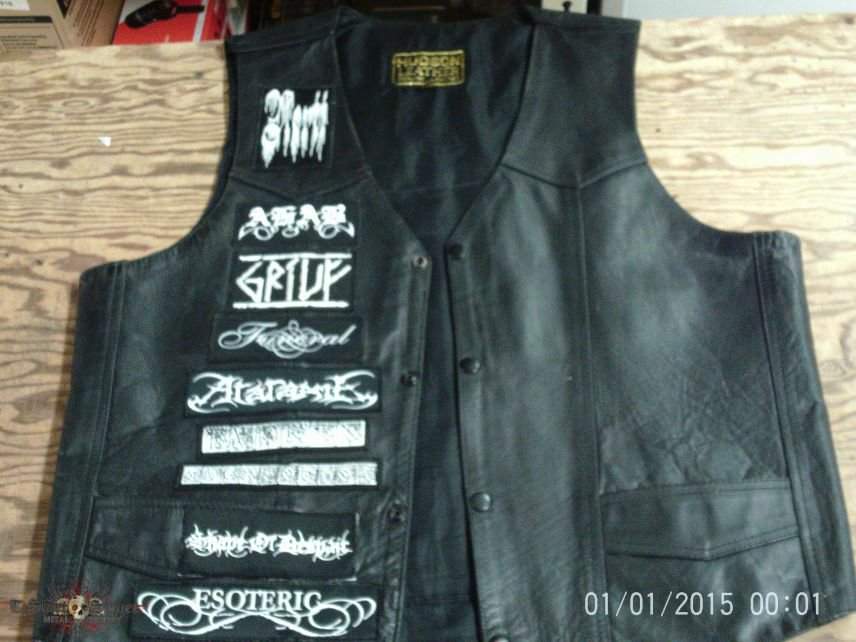 So You Want To Make a Battle Vest | Metal Amino Where To Get Patches Sewn On Leather Vest Near Me
