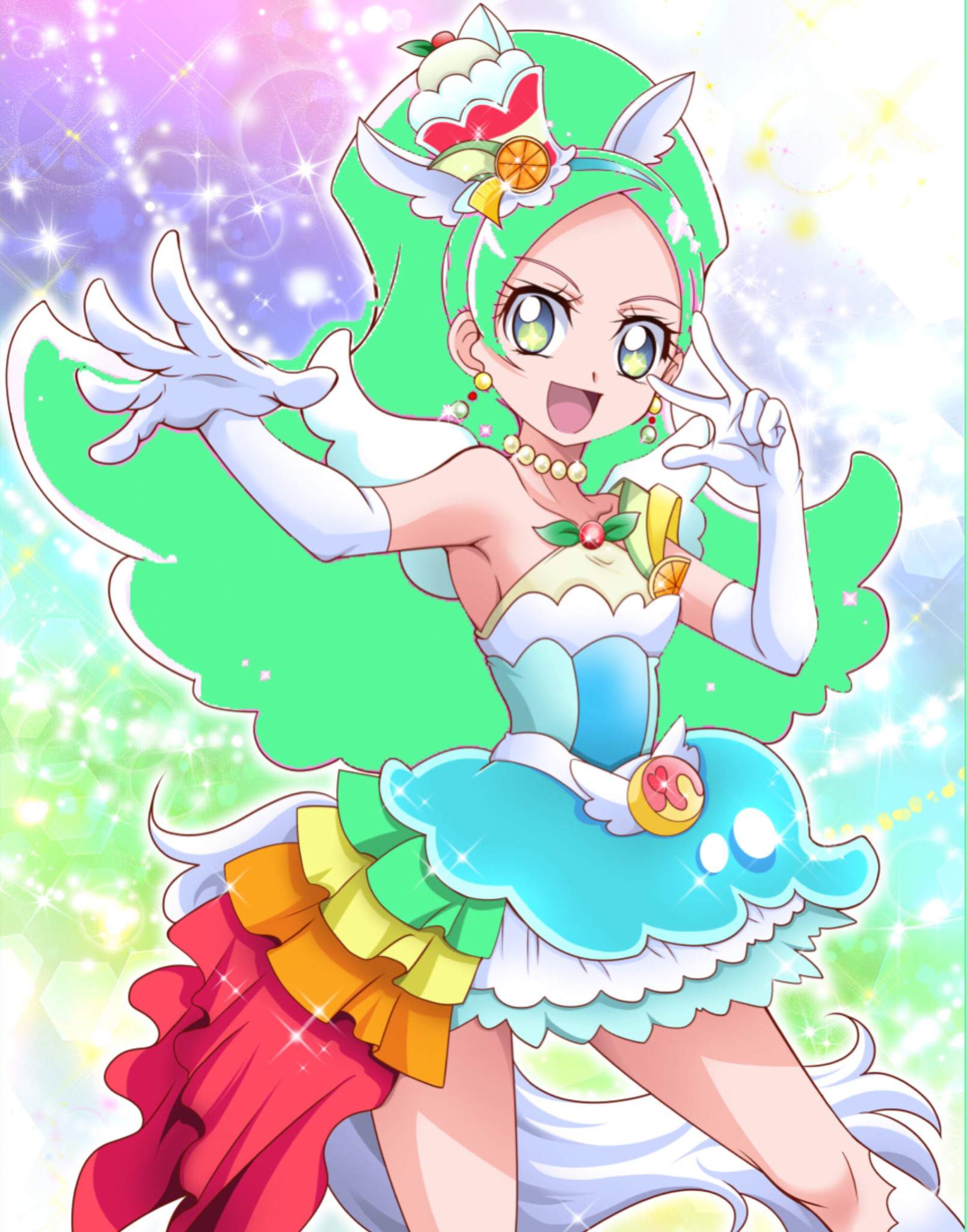 Precure Green Hair - 2024 HairStyles Ideas