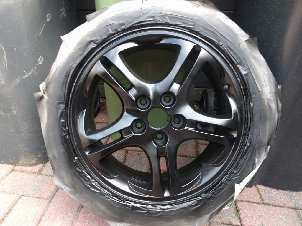 Painting my rims Garage Amino