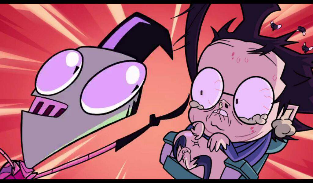 Is Invader Zim enter the Florpus based off of the comic series.
