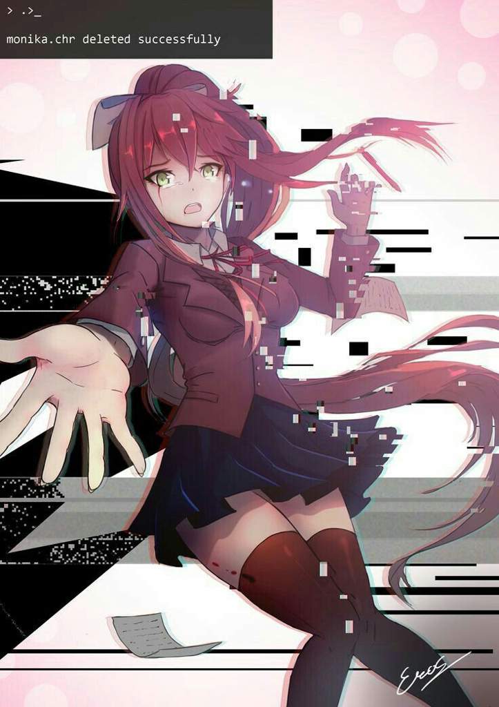 what happens after you delete monika