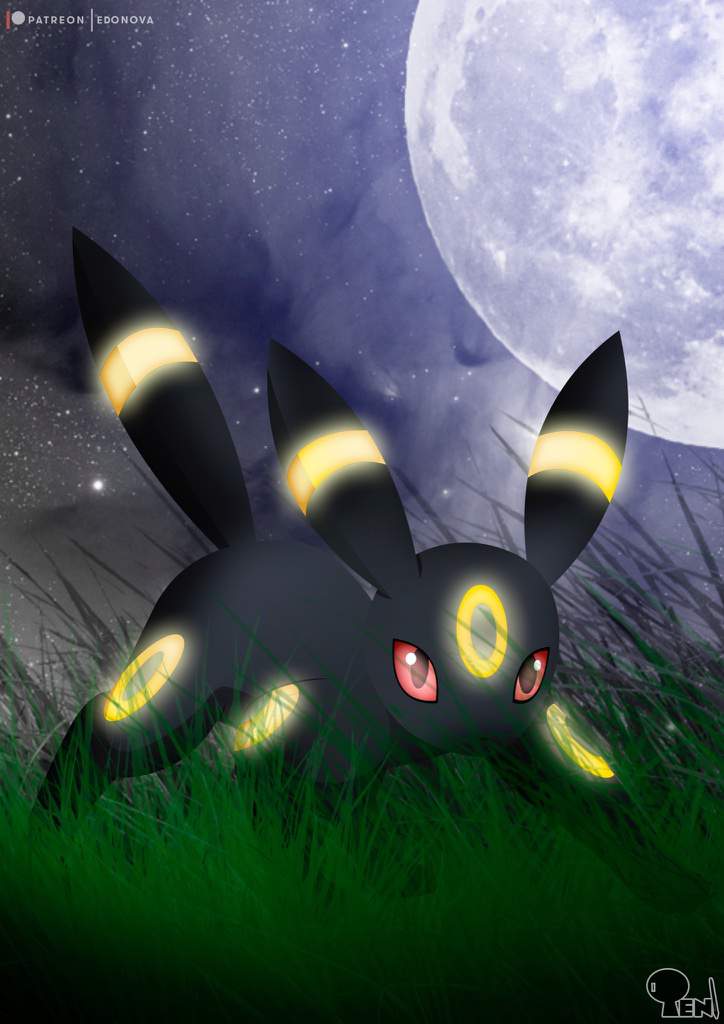 Umbreon - The Spirit of the Dark | Ilustración Amino Amino