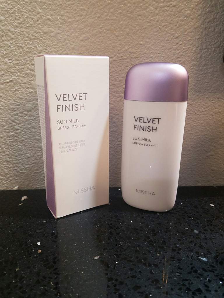 Missha Velvet Finish Sun Milk Review Korean Beauty Amino